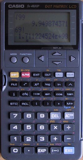 Casio fx4800p shop